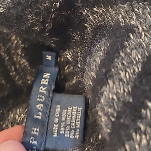 EUC VTG Ralph Lauren Blue Label Wool/Cashmere Blend Cozy Turtleneck Sweater - Picture 8 of 12